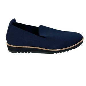 Eileen Fisher Womens Sz 10‎ Novo' Stretch Knit Comfort Loafers in Navy